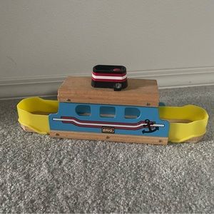 Vintage Brio Wooden Ferry (#33682)